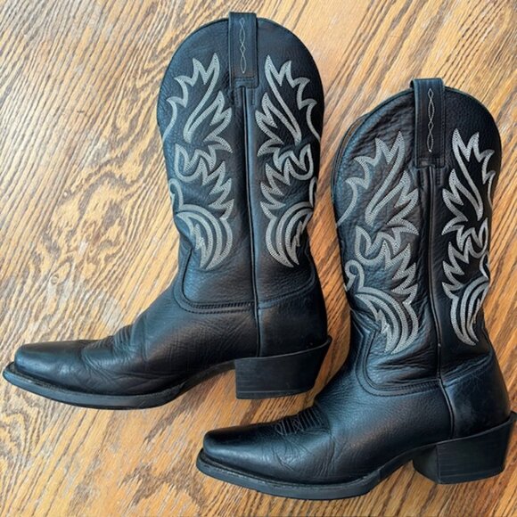Ariat Men's "Legend" Western Performance Boots Square Toe Size 9D - Picture 1 of 10